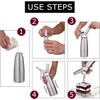 Comforty Professional Whipped Cream-Dispenser - Highly Aluminum Whip Cream Charger,