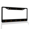Metal Insert License Plate Frame Chili Peppers Weatherproof Car Accessories