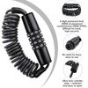 Windance Retractable Stroller Lock, Helmet Luggage Lock Cable, Stainless Steel