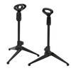 Desktop Microphone Stand, Adjustable Table Mic Stand with Mic Clip,