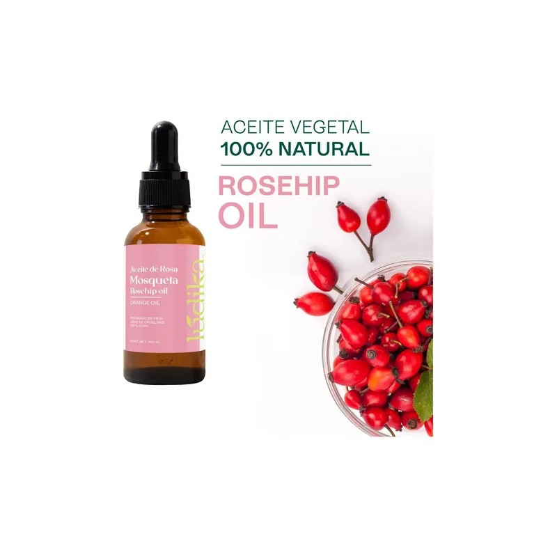 Aceite De Rosa Mosqueta Virgen 100ml Lúdika Todo Tipo De