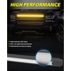 AKD Part 37" DRL Amber LED Grille Kit Front Grill