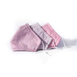 Habac Studio Pack of 3 Face Masks + 6 PCS PM 2.5 FILTERS Face Mask Cover Bandana Balaclavas Face Masks Washable UK Reusable Face Mask Black Face Masks Nose Wire Unisex. UK Seller (Pinks)