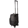 Rockland Double Handle Rolling Backpack, Black, 17-Inch