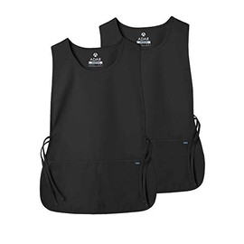 Adar Universal Cobbler Apron 2 Pack - Unisex Cobbler Apron - 7022 - Black - X
