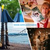 NEREUS String Light Hanging Kit with 164 Ft Vinyl Coated