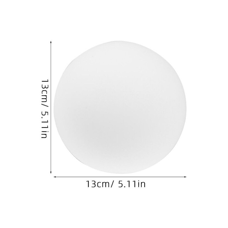 Alipis White Spherical Textured Lampshade Ceiling Lampshade for Living Room