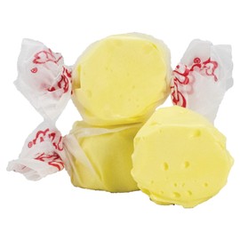 Taffy Town Saltwater Taffy - Butter | Gourmet | Nougat-Style Candy | Soft & Delicious | Summer Snack Treats | Party Good Candies | 2.5lbs