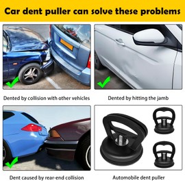 BlueExpanses Automotive dent Puller. Powerful Sheet Metal Suction Cup. Dent Fixer Floor Tile Suction Cup Holder. Suitable for Glass, Tiles, Mirrors and Furniture for Moving and Repairing car dents.