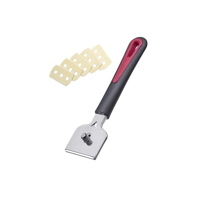Westmark Ceramic Hob and Cleaning Scraper, with 5 Cleaning Blades,