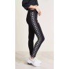 KAPPA Women’s Leggings 222 Banda Anen 311E57W Cotton Black White