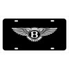 none BENTLEY License Plate - Custom Made of Stainless Steel