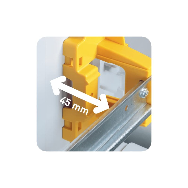 Legrand surface mount distribution IP65 IK09 1-row 3HP 174 x