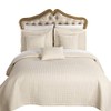 Royal Hotel Bedding Checkered Style Soft and Plush Coverlet, 3PC