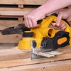 Reversible Electric Planer Blades 82mm, Durable Stainless Steel Planer Blades