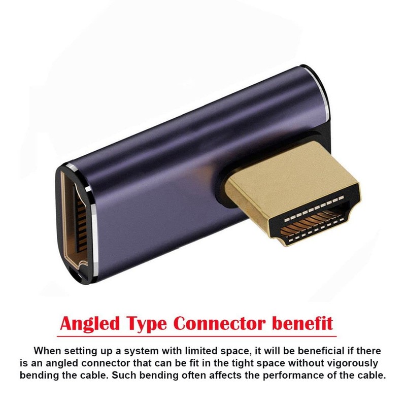 chenyang CY HDMI 2.1 Converter Adapter, HDMI Male to Female
