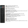 Universal XRT136 Remote Control Works for All Vizio Smart TV