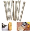 Wincal Diamond Glass Jewellery Drill Bits Tipped, Solid Bits Needle,
