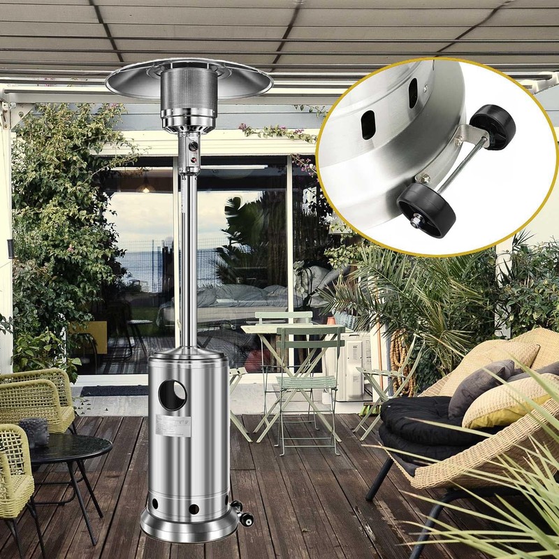 Patio Heater Wheels Patio Heater Universal Replacement Parts Stainless Steel