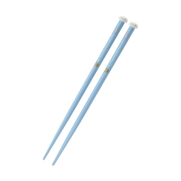 Sanrio Cinnamoroll Chopsticks with Mascot, Cinnamoroll, 8.3 x 0.9 x