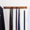 Proman Products HG16176 Tie and Belt Wood Hanger