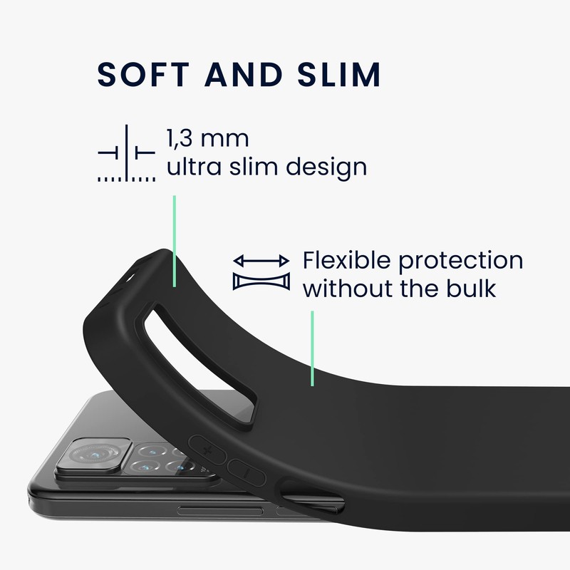 kwmobile Case Compatible with Xiaomi Redmi Note 11 Pro /