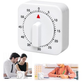 Egg Timer, Kitchen Timer, Mechanical Egg Timer, 60 Minute Kitchen Timer, Mechanical Kitchen Timer, for Baking, Washing, Cooking, Learning, Fitness, Playing Time Management Tool