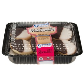 Green's Bakery Hand Dipped Mini Black & White Cookies - 11 oz.