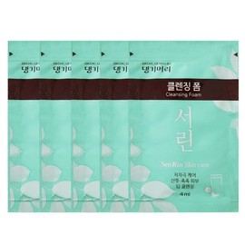 0 Portable Daenggi Meori Seorin Disposable Cleansing Foam 4ml x 10 / 0개 휴대용 댕기머리 서린 일회용 클렌징폼 4ml x 10