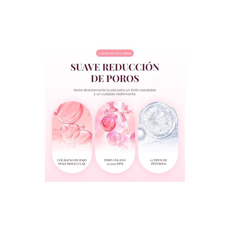 EQQUALBERRY Mascarilla Facial en Lámina Colágeno PDRN Péptidos