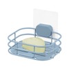 Compactor Soap Dishes Powder Coated Metal Blue 14 x 12.5