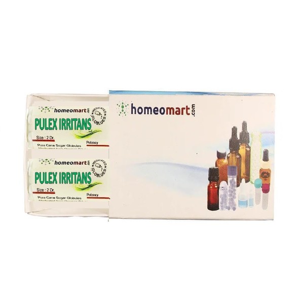 Homeomart.com Pulex Irritans Homeopathy Pellets (Pills) in 200C Potency, Pack