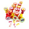 TINYMILLS 24 Pcs Firetrucks Stampers for Kids