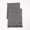 BOSS Men's Ernesto_Set Scarf, Black, Einheitsgröße
