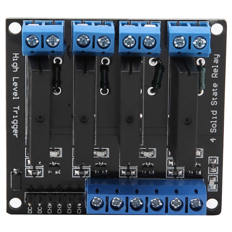 Solid State Relay Module 4 Channel Relay Module DC AC