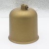 Canopy Gold Matt Plastic with Locking Screw for Supply Cable