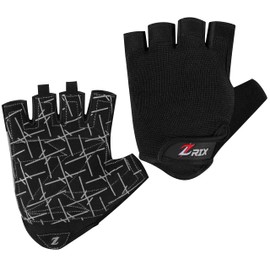 ZRIX Gym Gloves (Black, Small)