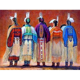 500 Pieces Jigsaw Puzzles for Adults Native American Indian Chief Colorful Feather Wooden Puzzle, Home Decoration Challenge Puzzle Games Teen Decompress Toys Gifts for Family Kids