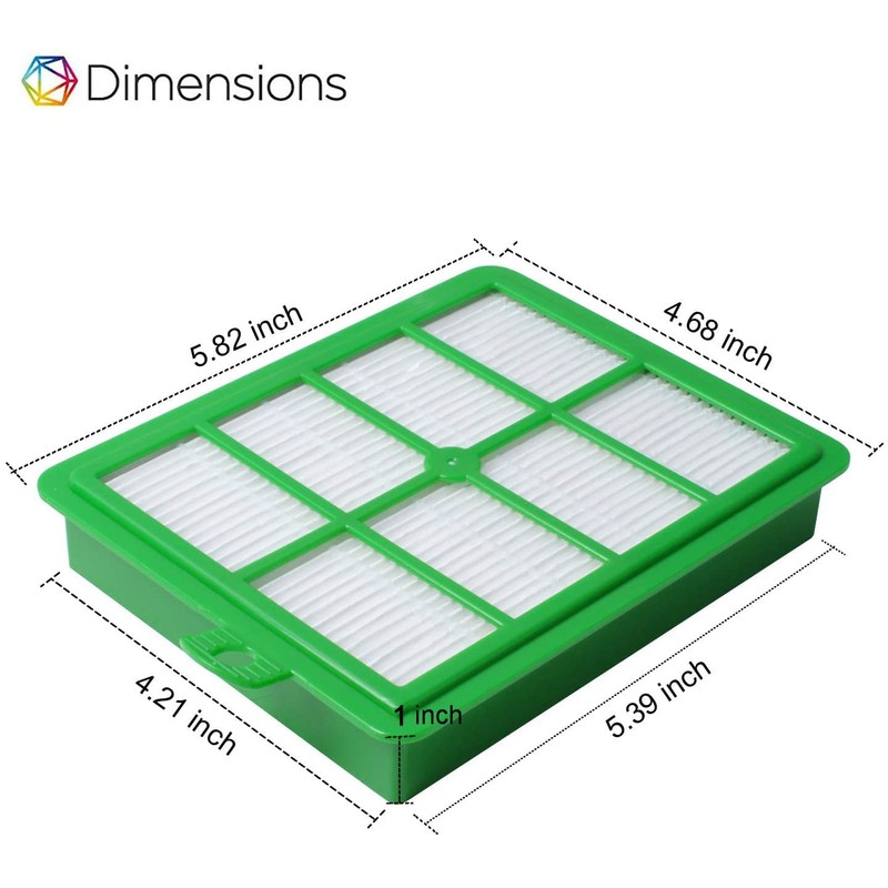 Replacement EL012B Electro H12 Hepa Filter Compatible with Electrolux EL4050