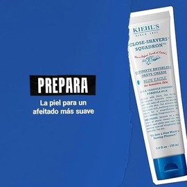 Kiehl's, Ultimate Brushless Shave Cream - Blue Eagle, Crema de Afeitar, deja la piel suave, tersa y con una sensación fresca, Con Mentol y Alcanfor, 1
