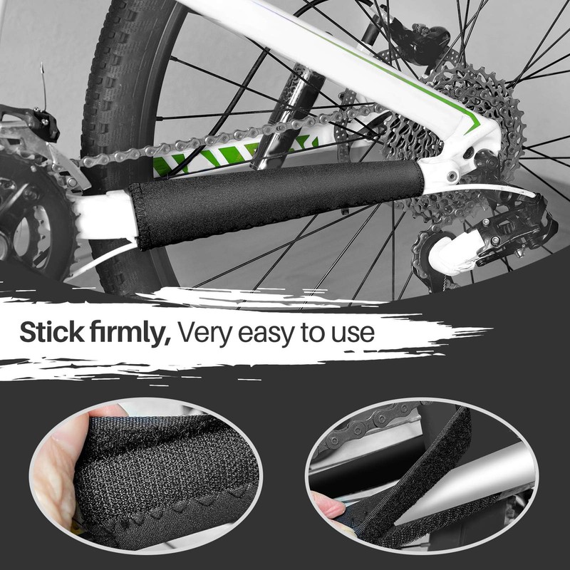 VABNEER 1 Pair Bicycle Bike Chain Protector Chain Stay Protection
