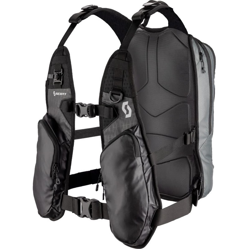 Scott Radiator Enduro Motorcycle Backpack Black/Grey