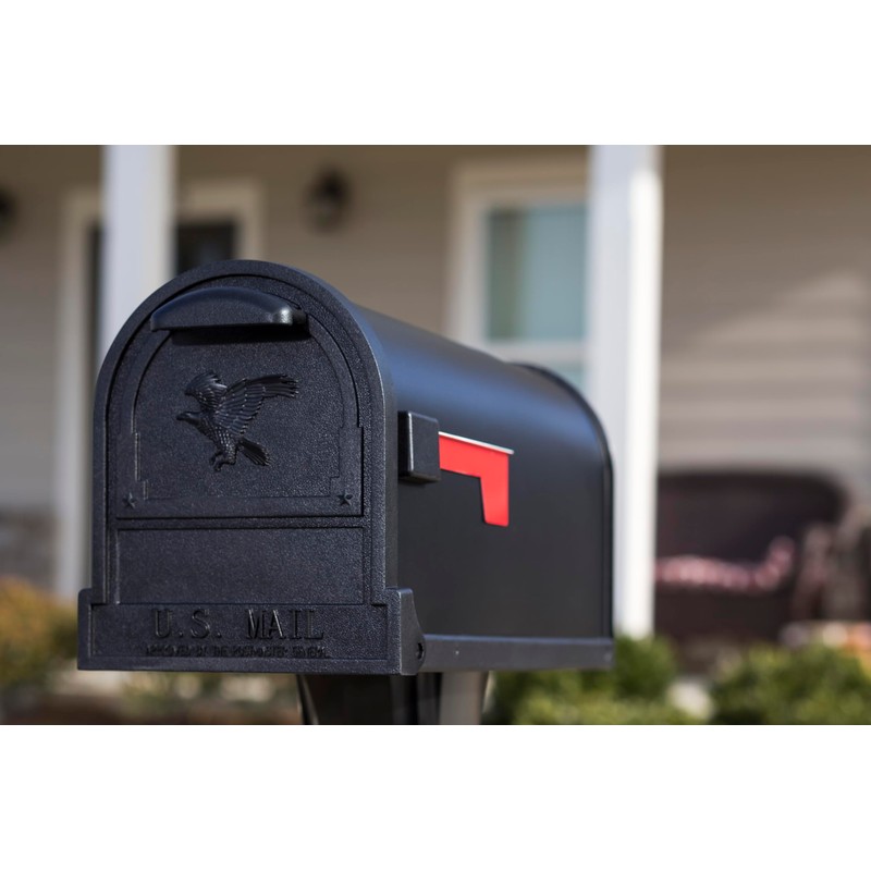 ARCHITECTURAL MAILBOXES Gibraltar Mailboxes Arlington Large Capacity Galvanized Steel Textured