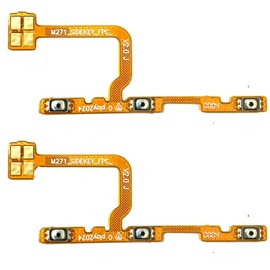 2X Side Power On Off Volume Button Flex Cable Ribbon Replacement for Motorola Moto G Play 2024 XT2413