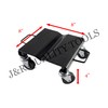 VCT PRO #01131 3Pc 1500lb Capacity Heavy Duty V-Slide Anti-Slip