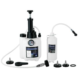 NYXOVA 3L Brake Bleeder Kit, Manual Brake Bleeder Vacuum Pump Kit with 1L Brake Bleeder Bottle and 4 Master Cylinder Adapters, Brake Fluid Bleeder Kit