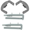UTIZ Dishwasher Front & Rear Rail End Caps Basket Runner