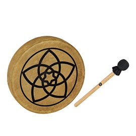 Meinl Sonic Energy 15" Native American Style Hoop Shaman Drum with Mallet For Meditation, Sound Healing Therapy, ASMR, Yoga