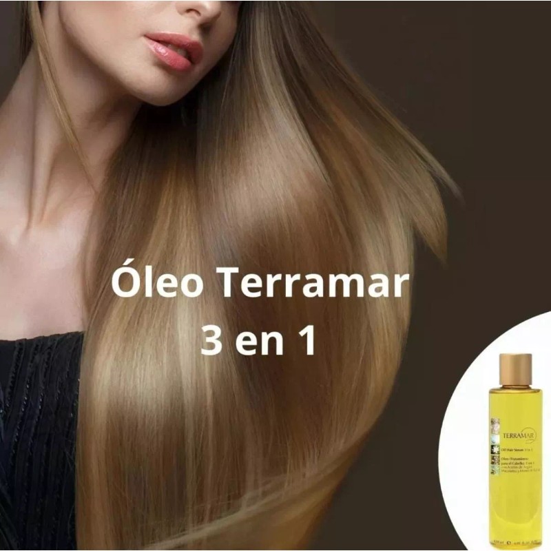 Terramar Oleo Terramar Da Brillo,revitaliza,sella Puntas,elimina Friz