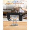 MESWAO Tablet Stand Holder for Desk with 360° Rotating Base,